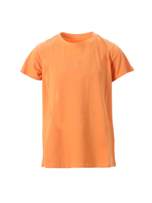 Teddy Smith Ribelle Oranje T-shirt voor Meisjes - Kiabi Teddy Smith Ribelle Oranje T-shirt voor Meisjes - Kiabi