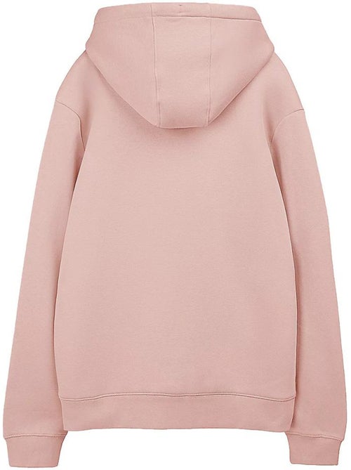 Teddy smith roze hoodie voor heren - Kiabi
