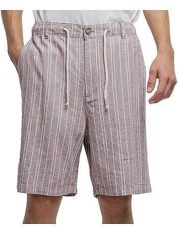 Teddy smith darius korte beige broek voor heren