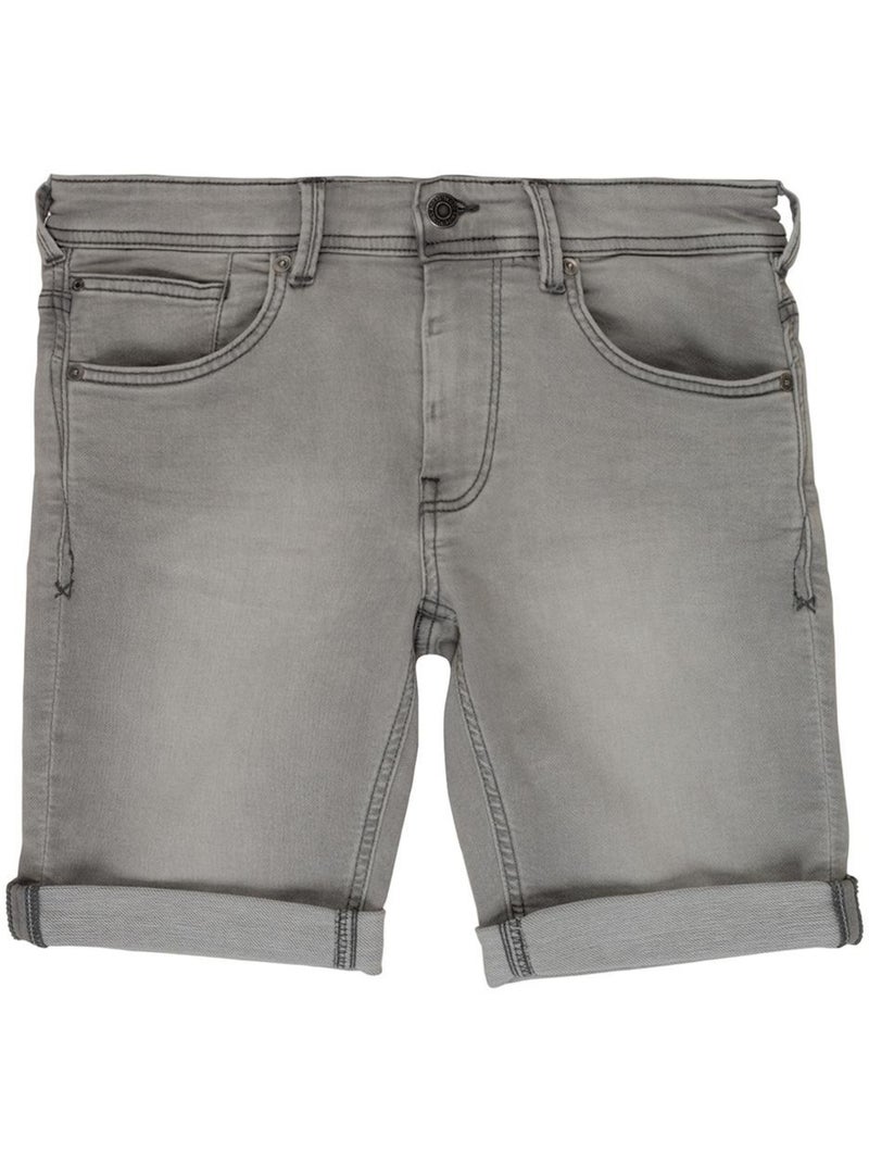 Teddy Smith Scotty 3 Jongens Short Lichtgrijs Zilvergrijs - Kiabi