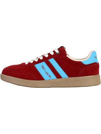 Teddy smith serraje beige/zwarte heren sneakers