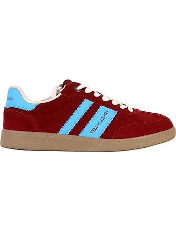 Teddy smith serraje beige/zwarte heren sneakers