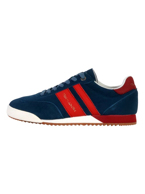Teddy Smith Serraje Sneakers Marine/Rood voor Heren - Kiabi Teddy Smith Serraje Sneakers Marine/Rood voor Heren - Kiabi