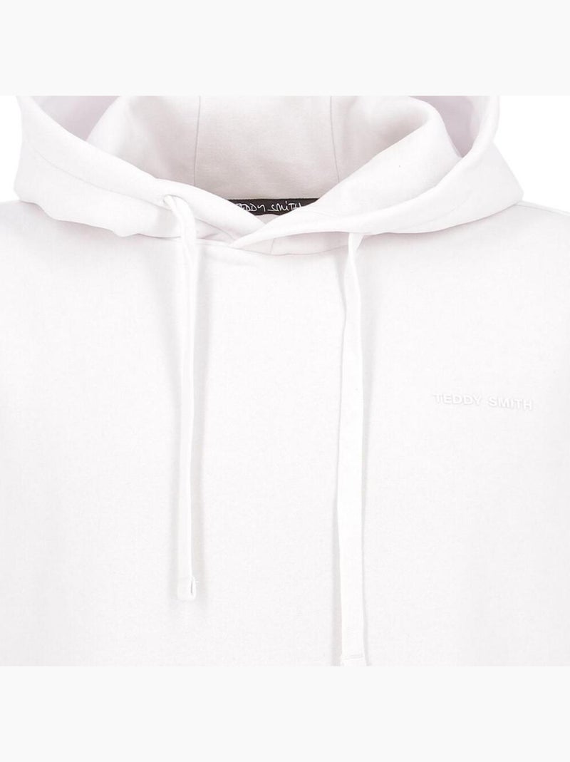 Teddy Smith Siclass Hoodie Wit voor Heren Wit - Kiabi
