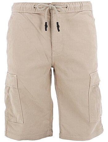 Teddy smith sikers cargo korte beige broek voor heren