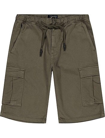Teddy smith sikers cargo korte beige broek voor heren