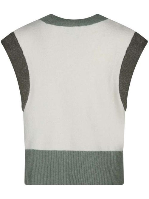 Teddy Smith Silvia Dames Trui Wit/Groen - Kiabi Teddy Smith Silvia Dames Trui Wit/Groen - Kiabi