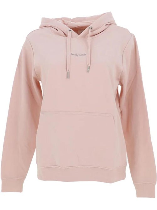 Teddy Smith Solene Roze Dames Hoodie - Kiabi Teddy Smith Solene Roze Dames Hoodie - Kiabi