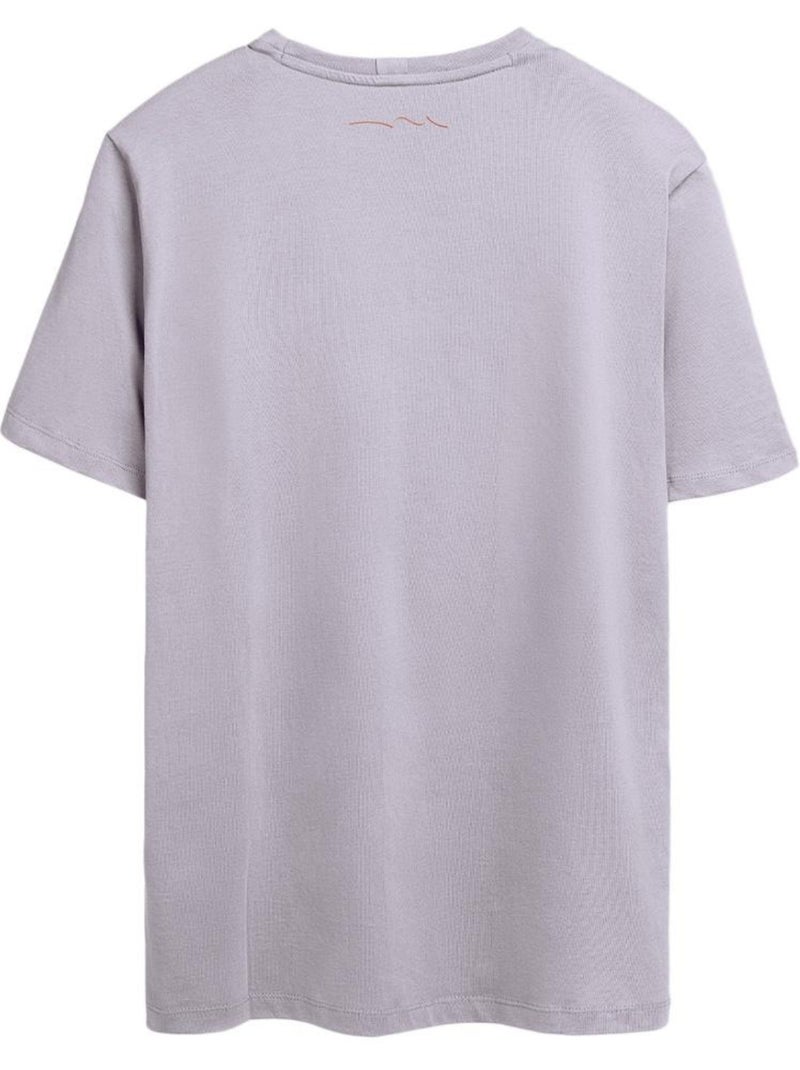 Teddy Smith Soy 2 Mauve Heren T-shirt Paars - Kiabi