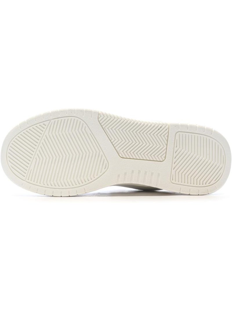 Teddy Smith Sra C Ecru/Gouden Dames Sneakers Wit Goudkleurig - Kiabi