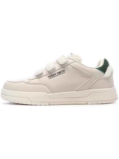 Teddy Smith Sra C Ecru/Groene Dames Sneakers - Kiabi Teddy Smith Sra C Ecru/Groene Dames Sneakers - Kiabi