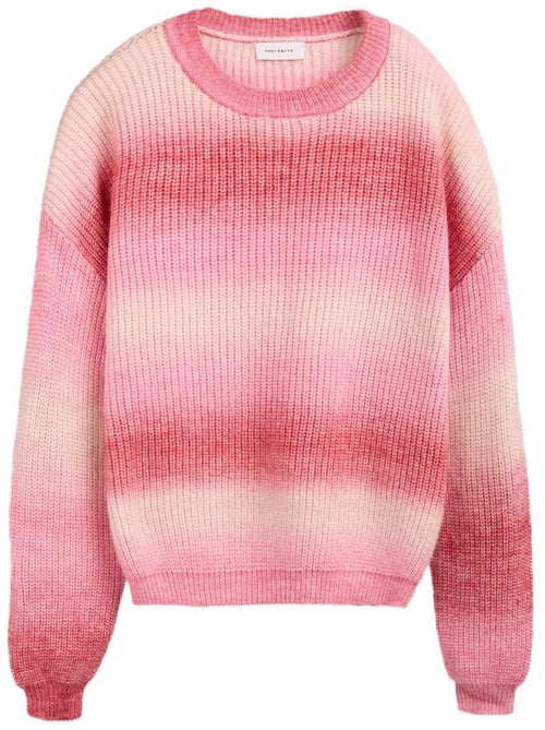 Teddy Smith Stripy Roze Dames Trui - Kiabi Teddy Smith Stripy Roze Dames Trui - Kiabi
