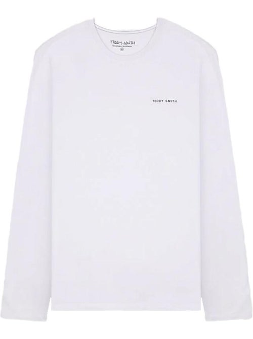 Teddy smith t-shirt lange mouwen wit voor heren 11017085d - Kiabi Teddy smith t-shirt lange mouwen wit voor heren 11017085d - Kiabi