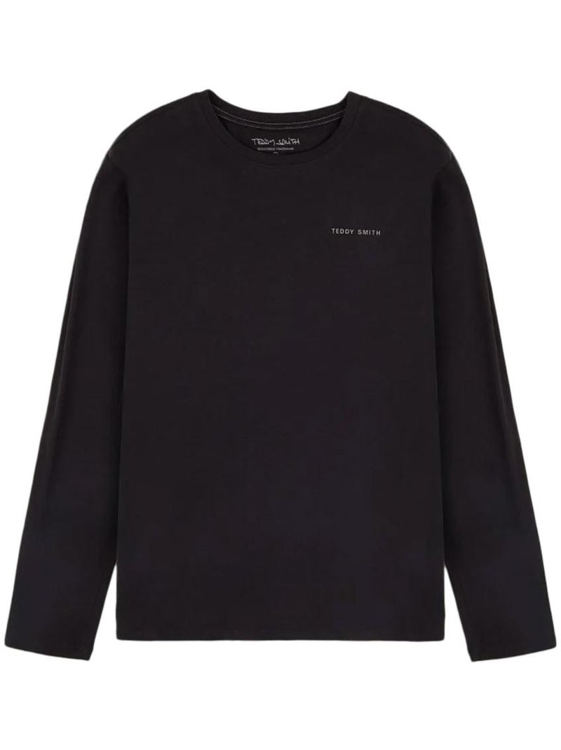 Teddy smith t-shirt lange mouwen zwart voor heren 11017085d Zwart - Kiabi