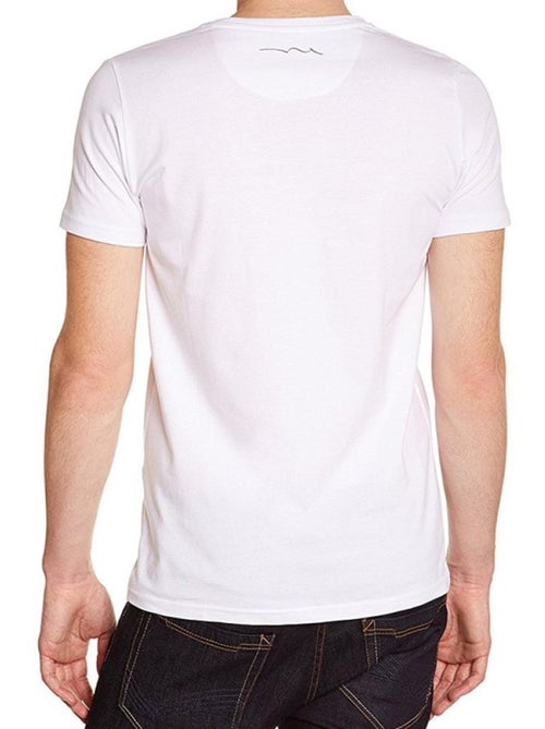 Teddy Smith Tawax Wit T-shirt voor Heren - Kiabi