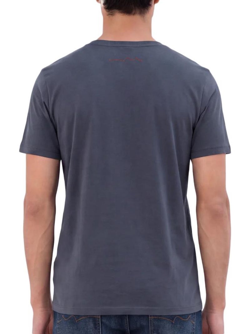 Teddy smith tawax2 donkergrijs t-shirt voor heren Zilvergrijs - Kiabi