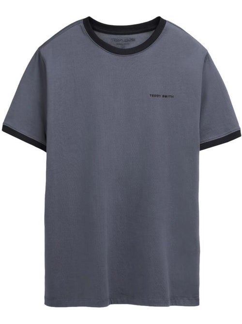 Teddy smith tee 2 donkergrijs heren t-shirt - Kiabi