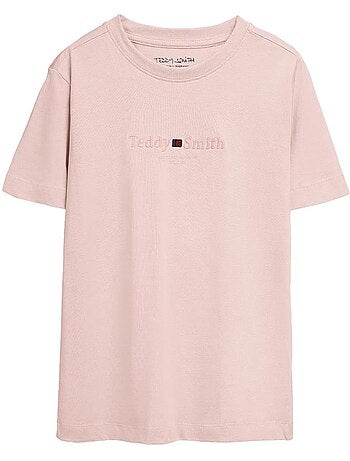 Teddy smith tim t-shirt met rozenprint voor jongens