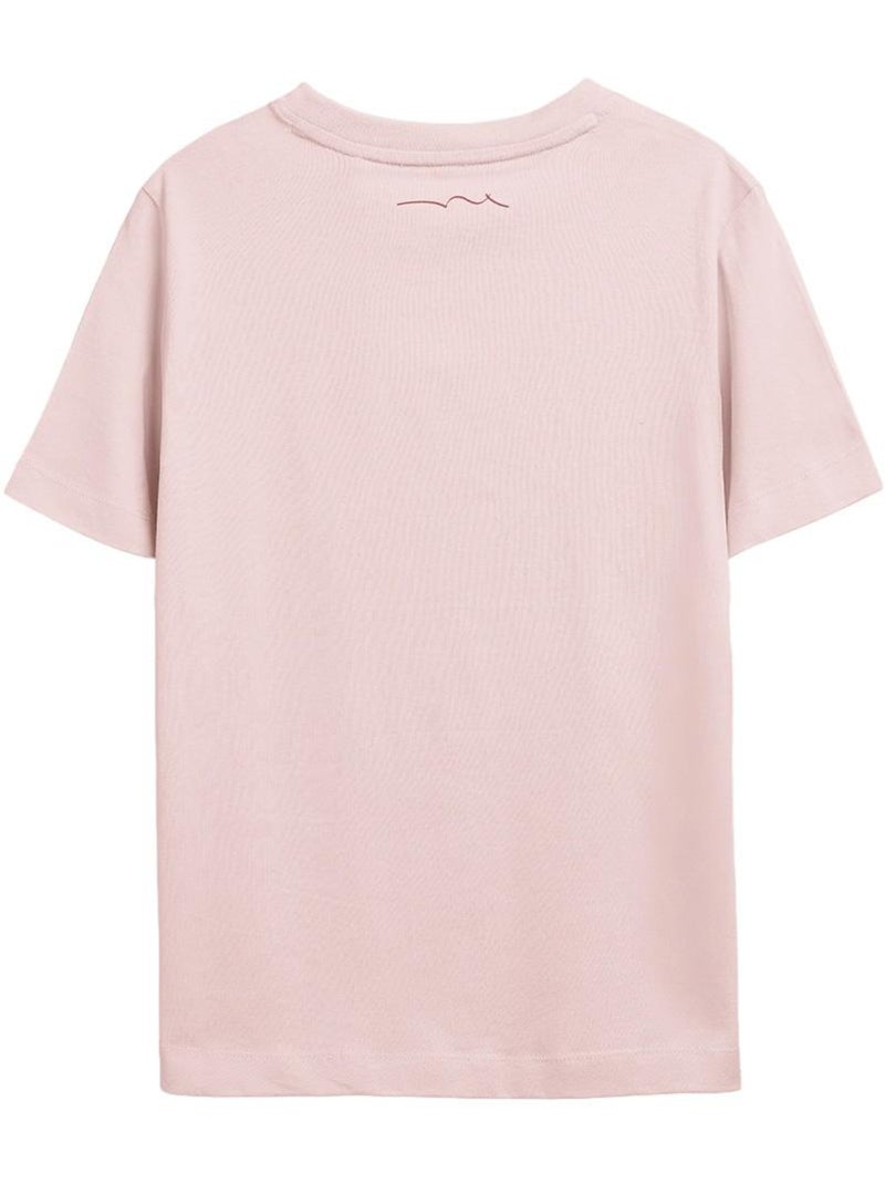 Teddy smith tim t-shirt met rozenprint voor jongens Roze - Kiabi