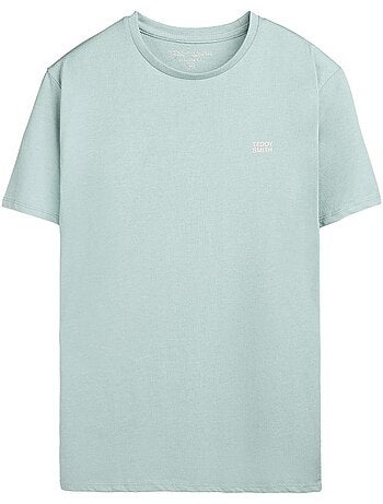 Teddy smith total 1 turquoise t-shirt voor heren