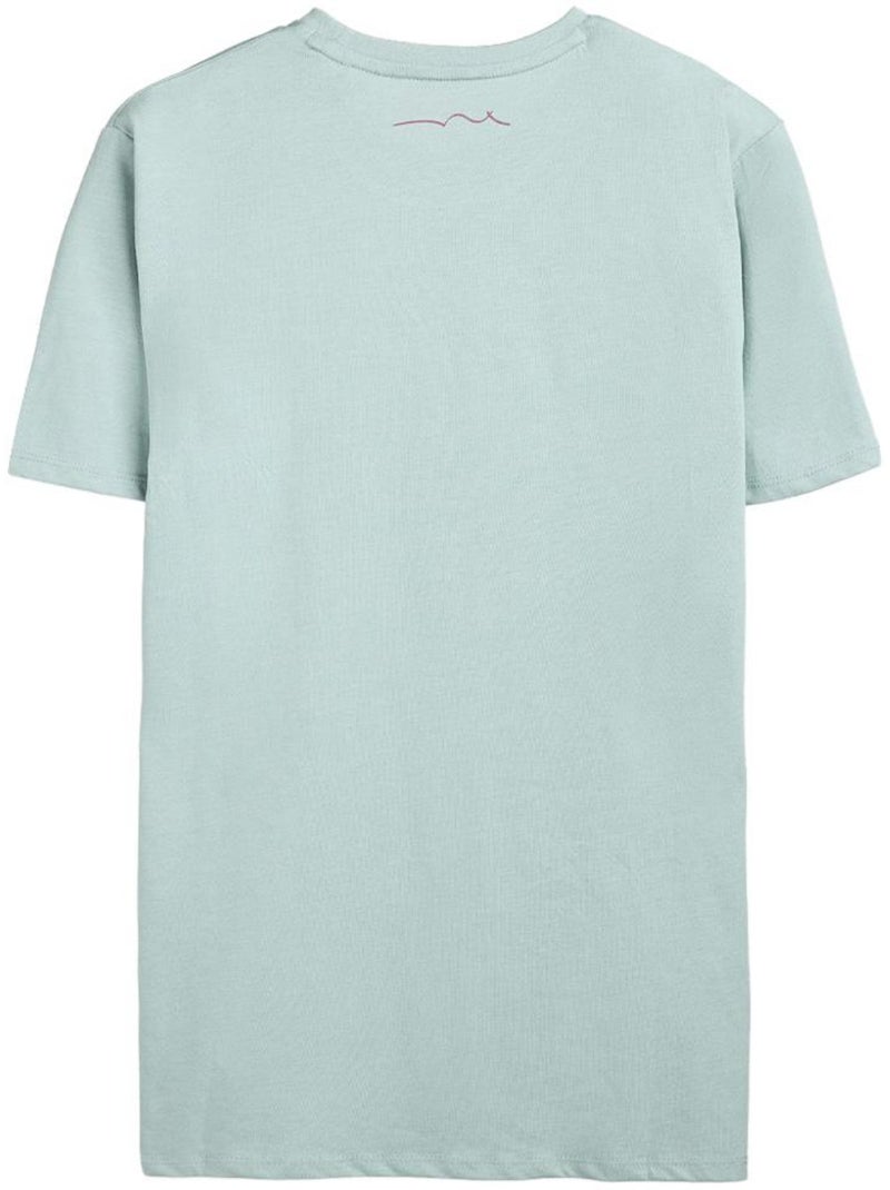 Teddy smith total 1 turquoise t-shirt voor heren Turkoois - Kiabi