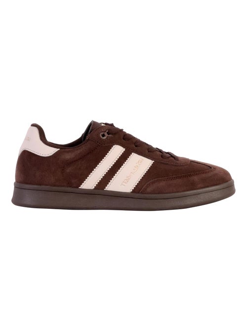 Teddy Smith Witte Suède Heren Sneakers - Kiabi Teddy Smith Witte Suède Heren Sneakers - Kiabi