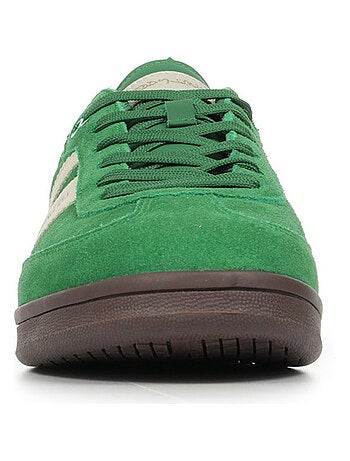 Teddy smith witte suède heren sneakers