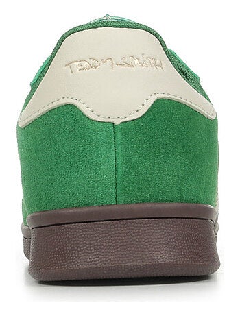 Teddy smith witte suède heren sneakers