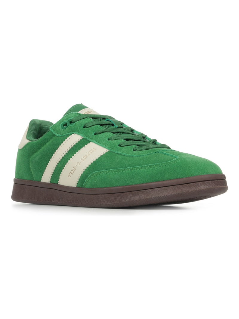 Teddy smith witte suède heren sneakers Groen - Kiabi