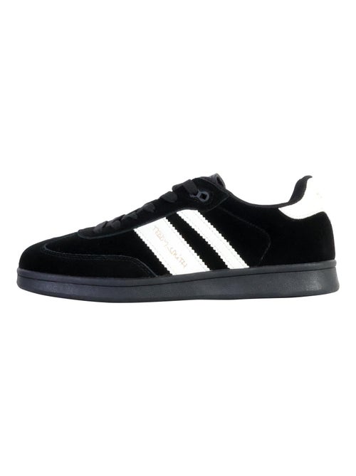 Teddy Smith Witte Suède Zwart/Witte Heren Sneakers - Kiabi Teddy Smith Witte Suède Zwart/Witte Heren Sneakers - Kiabi