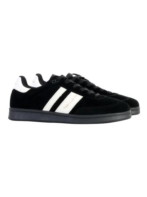 Teddy Smith Witte Suède Zwart/Witte Heren Sneakers - Kiabi Teddy Smith Witte Suède Zwart/Witte Heren Sneakers - Kiabi