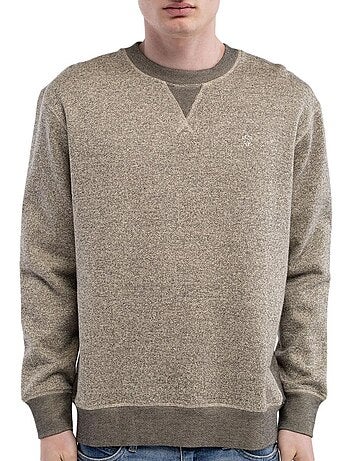 Teddy smith yanis heren sweatshirt bruin