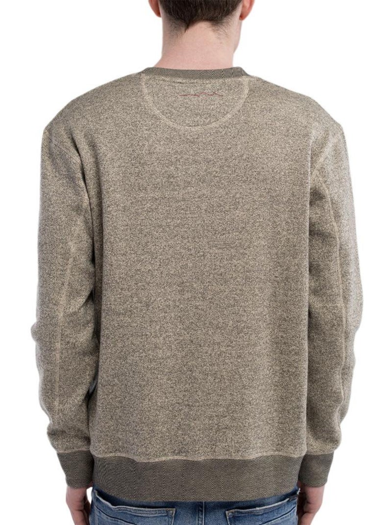 Teddy Smith Yanis Heren Sweatshirt Bruin Cappuccinobruin - Kiabi