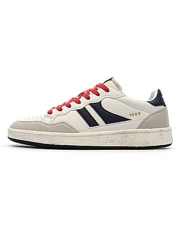 Teddy smith zapato heren sneakers wit/marine