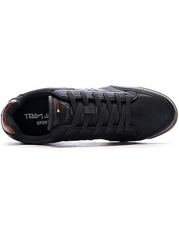 Teddy smith z.c. Heren sneakers marine/bruin