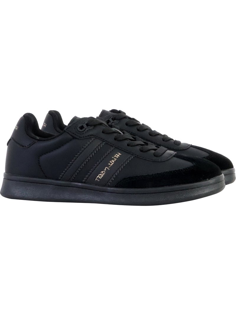 Teddy Smith Zwarte Dames Sneakers van PU Zwart - Kiabi