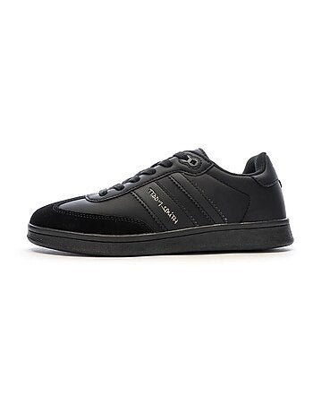 Teddy smith zwarte dames sneakers van pu