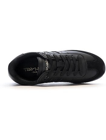 Teddy smith zwarte dames sneakers van pu
