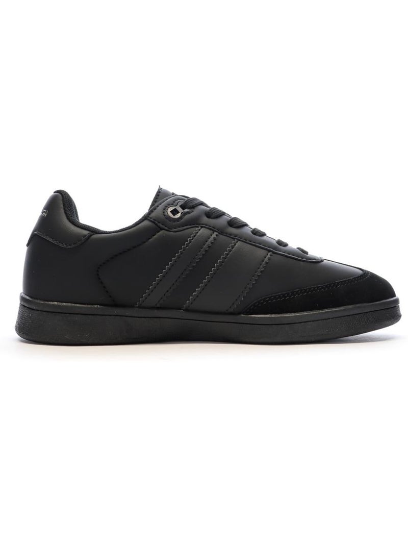 Teddy Smith Zwarte Dames Sneakers van PU Zwart - Kiabi