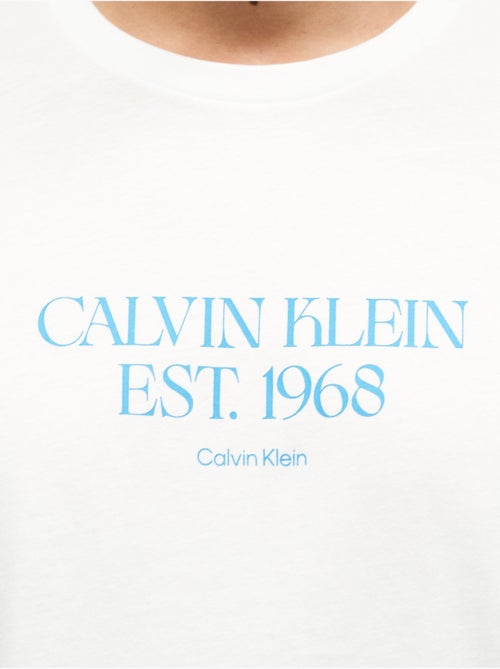 Tee Shirt à manches courtes - Calvin Klein - Kiabi Tee Shirt à manches courtes - Calvin Klein - Kiabi