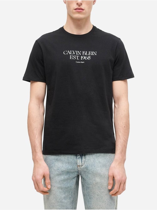 Tee Shirt à manches courtes - Calvin Klein - Kiabi Tee Shirt à manches courtes - Calvin Klein - Kiabi