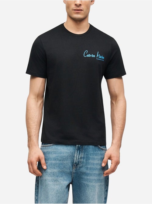 Tee Shirt à manches courtes - Calvin Klein - Kiabi Tee Shirt à manches courtes - Calvin Klein - Kiabi
