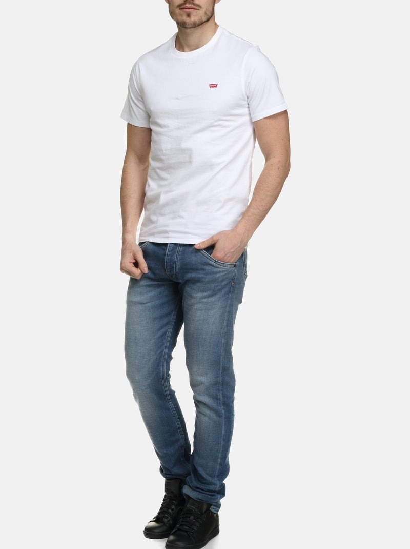 Tee Shirt à manches courtes - Levi's Blanc - Kiabi