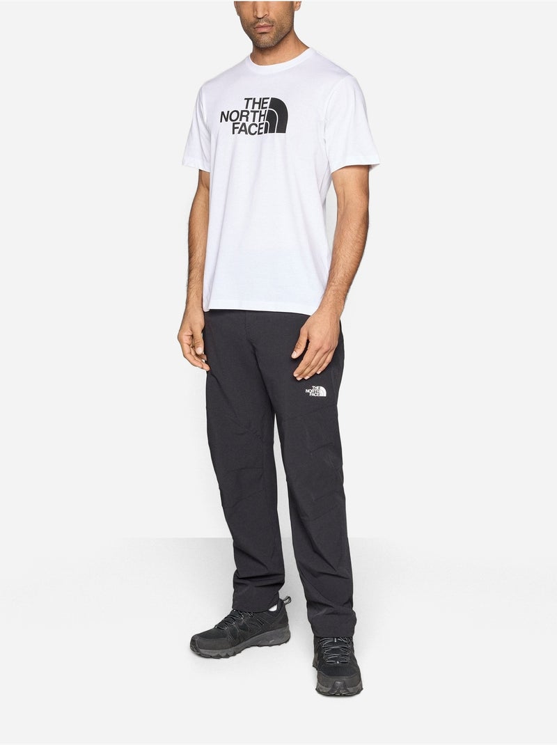 Tee Shirt à manches courtes - The North Face Blanc Noir - Kiabi