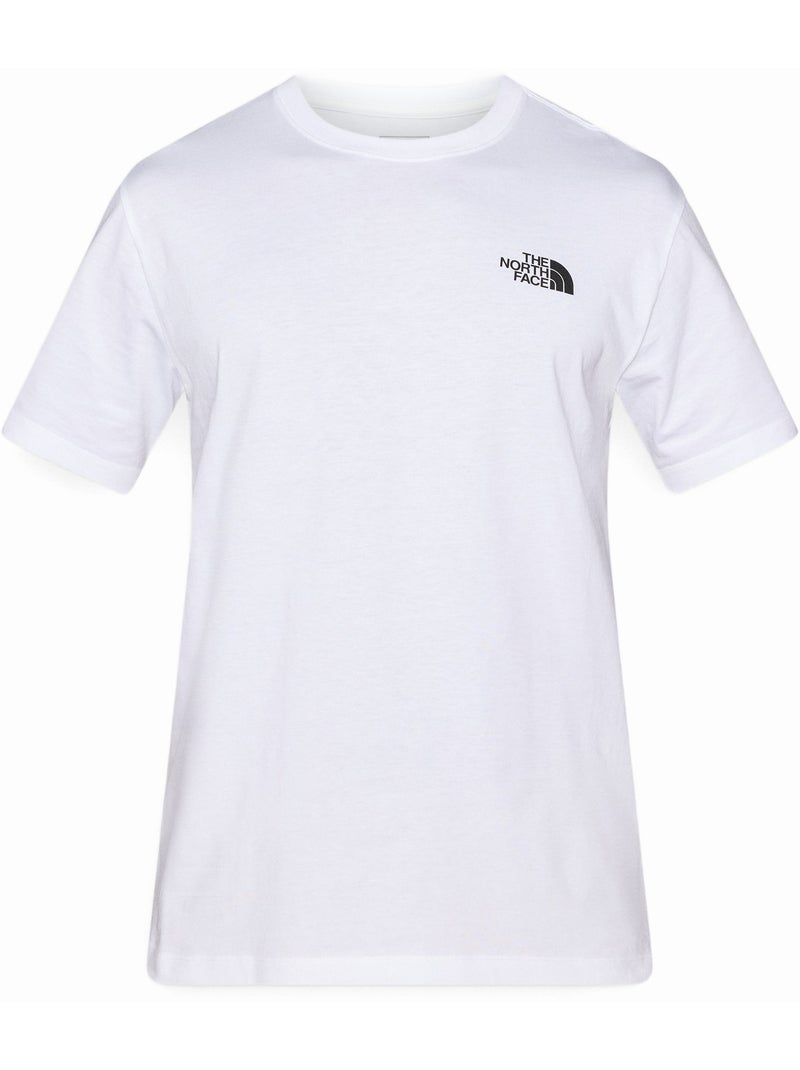 Tee Shirt à manches courtes - The North Face Blanc - Kiabi