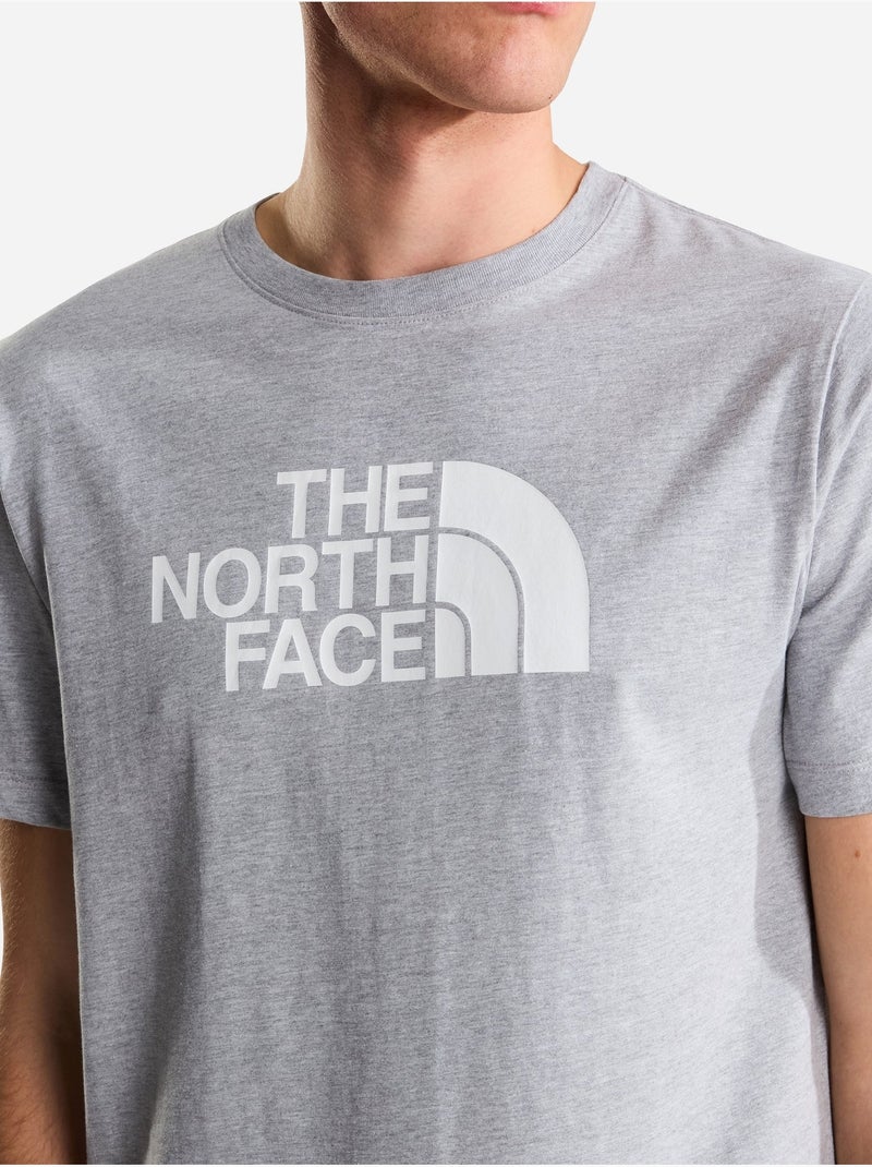 Tee Shirt à manches courtes - The North Face Gris Blanc - Kiabi