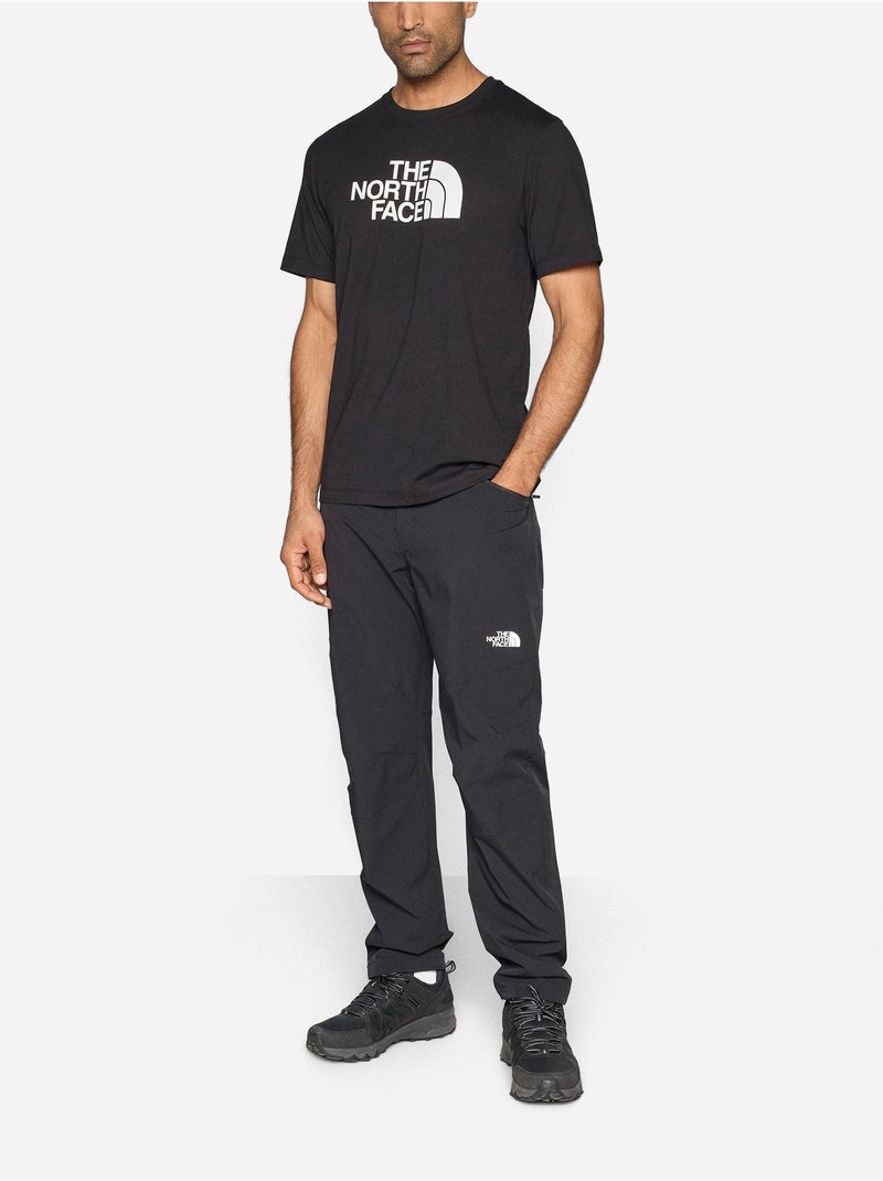 Tee Shirt à manches courtes - The North Face Noir Blanc - Kiabi