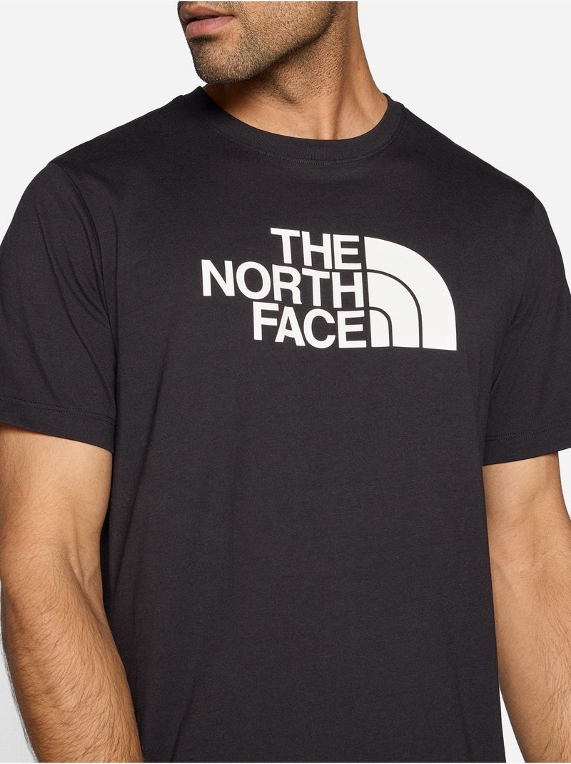 Tee Shirt à manches courtes - The North Face Noir Blanc - Kiabi