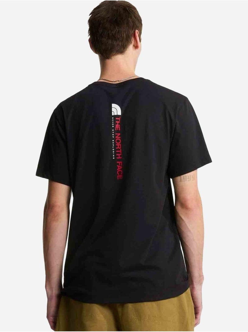 Tee Shirt à manches courtes - The North Face Noir - Kiabi