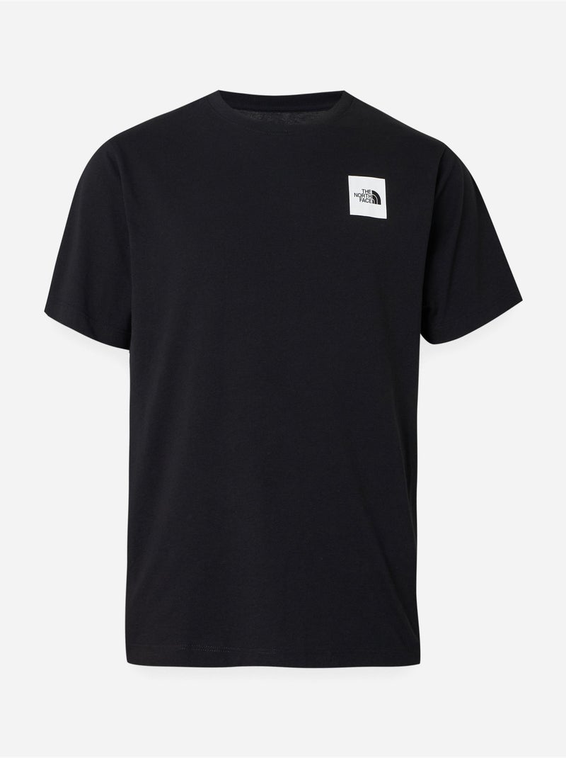Tee Shirt à manches courtes - The North Face Noir - Kiabi